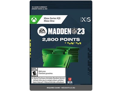 Buy Madden NFL 23 - 12000 Madden Points