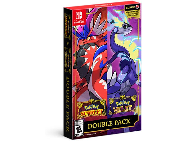 Pokémon™ Scarlet & Pokémon™ Violet Double Pack pour Nintendo Switch