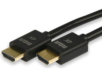 Câble HDMI, 4K, 6', noir de RCA