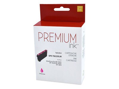Premium Ink Replacement Ink Cartridge Compatible with Epson T822XL320 - Magenta