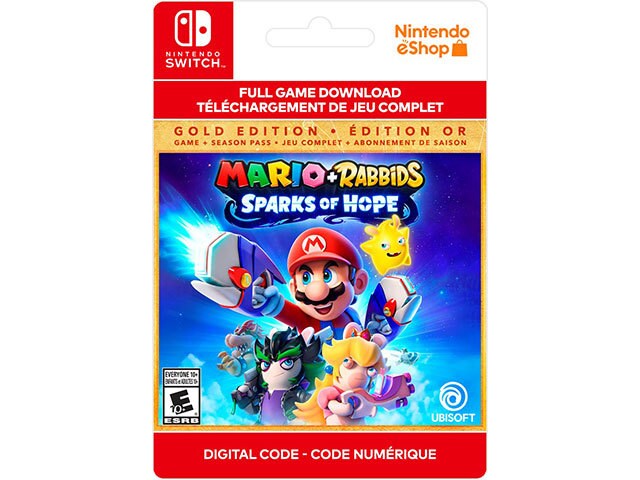 Mario + Rabbids Sparks of Hope Gold Edition (Digital Download) for Nintendo Switch