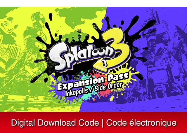 Splatoon 3 Expansion Pass DLC (Code Electronique) pour Nintendo Switch