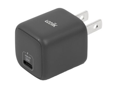 Chargeur mural Power Cube Mini 20 W de LOGiiX – noir