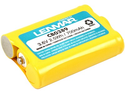 Lenmar CB0389 Replacement battery for VTech 1421, 1511, 92-1421 Cordless Phones