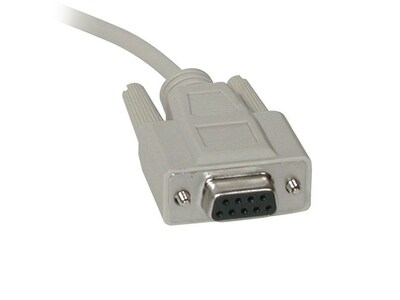 C2G 02694 1.8m (6') DB9 F/F Serial RS232 Cable - Beige