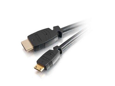 C2G 40163 2m (6.6') Velocity High Speed HDMI to HDMI Mini Cable with Ethernet