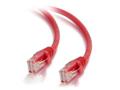 C2G 19388 45.7m (150') Cat5e Snagless Unshielded (UTP) Network Patch Cable - Red