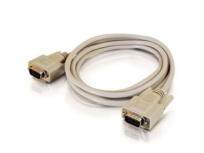 C2G 02635 1.8m (6') Econo HD15 M/M SVGA Monitor Cable