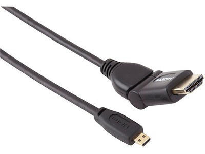 Nexxtech 1.8m (6') Swivel HDMI-to-Micro HDMI Cable