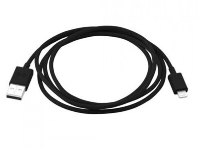 PureGear Lightning 48" (4') USB Cable - Black