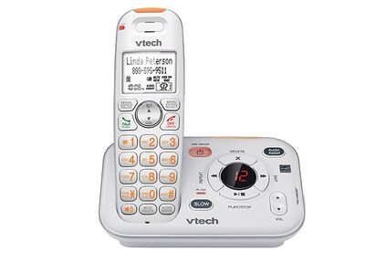 VTech SN6127 CareLine Cordless Phone Answering System - White