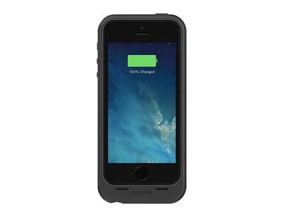 mophie 2100mAh Juice Pack Plus Battery Case for iPhone 5/5s - Black