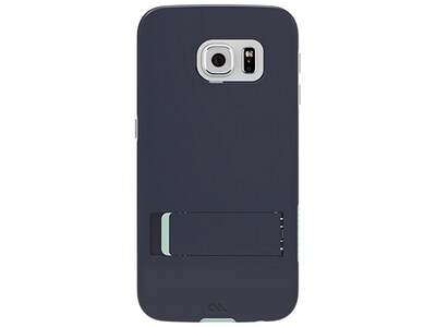 Étui robuste Tough Stand case de Case-Mate pour Galaxy S6 Edge - bleu et menthe