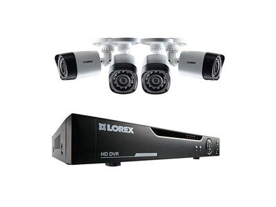 LOREX HS LHV10041TC4 4-Channel 4 x Security Cameras with 1TB DVR