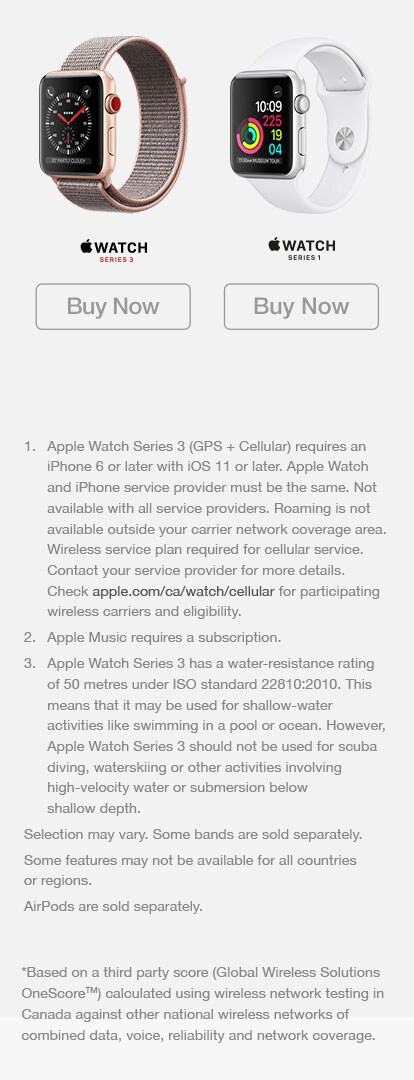 Apple Watch 3, Hardware