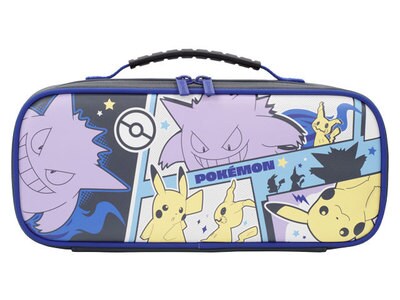 Hori Pikachu & Gengar Cargo Compact Pouch for Nintendo Switch