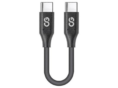 LOGiiX Sync & Charge USB-C to USB-C 15cm  - Black