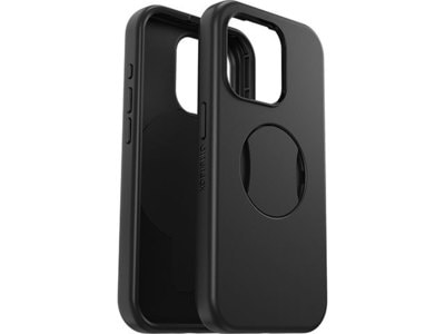 OtterBox iPhone 15 Pro OtterGrip Case - Black
