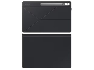 Samsung Galaxy Tab S9+ Smart Book Cover - Black