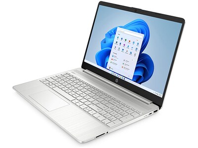 HP 15-DY2211CA 15.6 Laptop with Intel® i3-1125G4, 8GB RAM, 512GB SSD and Windows  11 Home - Silver