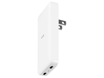 LOGiiX Chargeur mural mince Power Plus 65 PD - Blanc