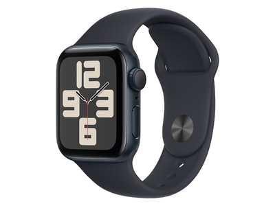 Apple® Watch SE 40 mm Boîtier aluminium Minuit avec bracelet sport Minuit (GPS) - M/L