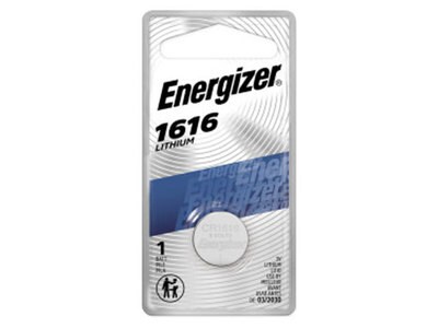 Pile miniature au lithium Energizer 1616 - paquet de 1